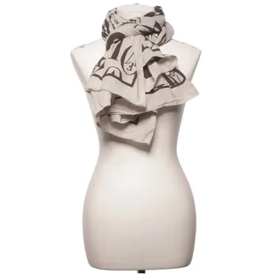 Châle (Blanc, Multicolore) de Love Stories x H&M Coton
