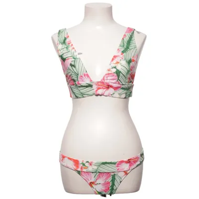Bikini (Groen, Roze, Wit) van ASOS Swim Elastaan, Polyamide
