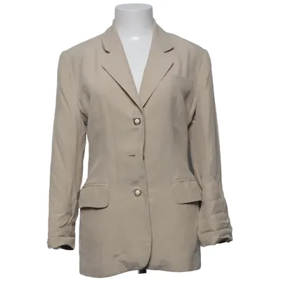 Blazer (Beige) de August Silk Acétate, Soie