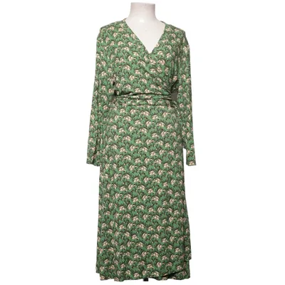 Wrap dress (Green, White, Black) from Miss Clarity Elastane, Viscose