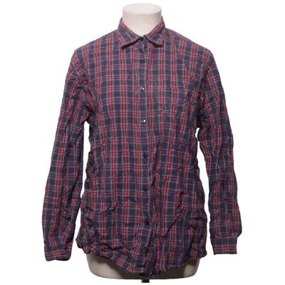 Flanellen overhemd (Blauw, Rood) van Tulchan Katoen