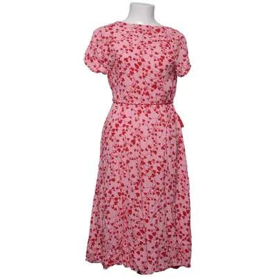 Slå-om-kjole (Pink, Rød) fra Flash Woman Viscose