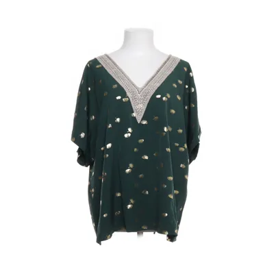 Topp (Grön, Guldfärgad) från Shein Curve Polyester