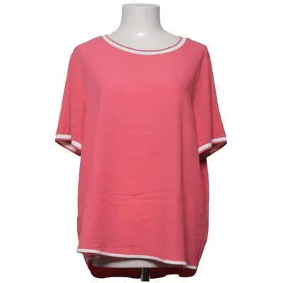 T-shirt (Rose, Blanc) de More & More Élasthane, Polyester, Viscose