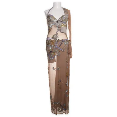 Jumpsuit (Beige, Multicolored)