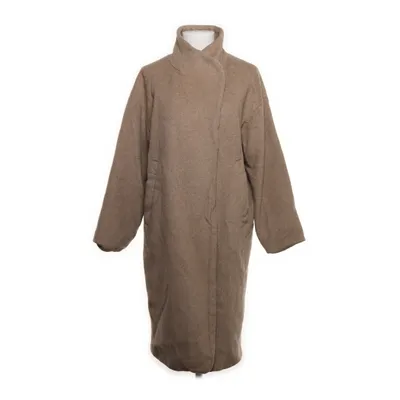 Jas (Beige) van Zara Basic Outerwear Polyester, Wol