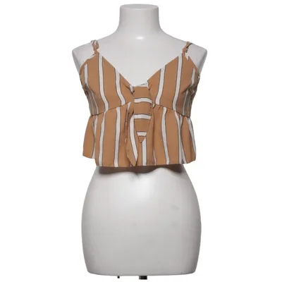 Crop top (Beige, Vit) från Miss Selfridge Polyester