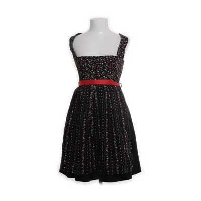 Dirndl (Zwart, Meerkleurig) van Alpen Trachten Katoen, Polyester
