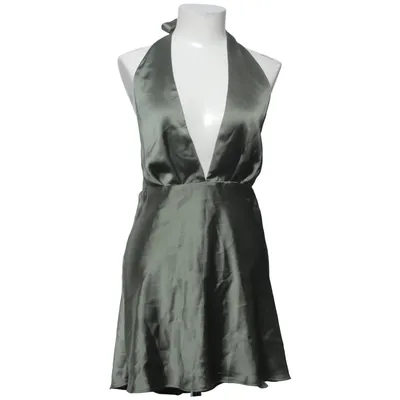 Halterneckklänning (Grön) från Zara Polyester