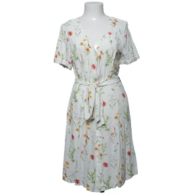 Robe chemise (Blanc, Multicolore) de Object Viscose