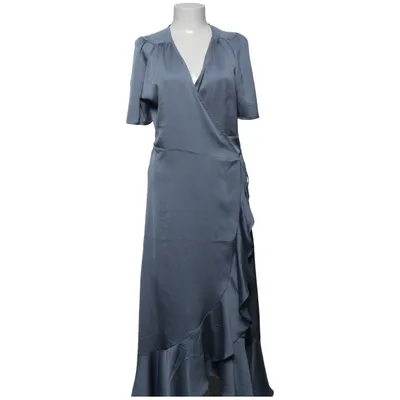 Slå-om-kjole (Blå) fra Soaked in Luxury Genanvendt polyester