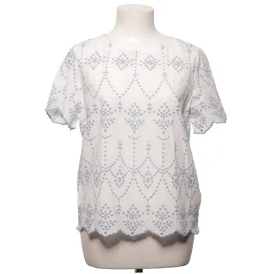 Haut (Blanc, Bleu) de Hampton Republic Coton