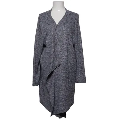 Cardigan (Grå) fra Janina Curved Elastan, Polyester, Viscose