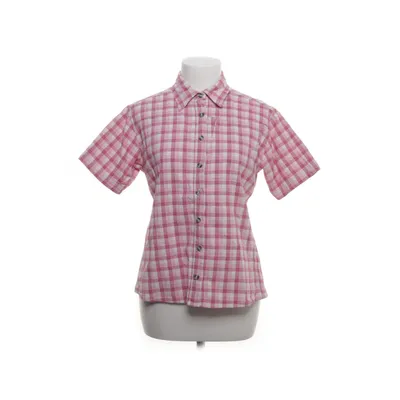 Korte mouwen shirt (Roze) van Lundhags Bamboo, Katoen