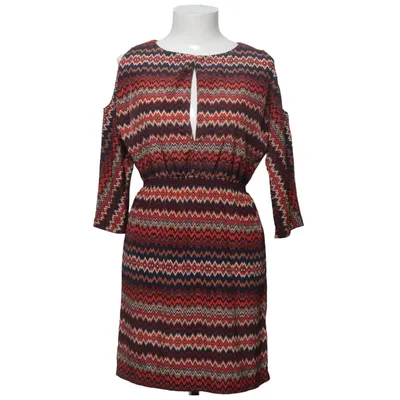 Jurk (Blauw, Rood, Bruin) van Akoz Polyester