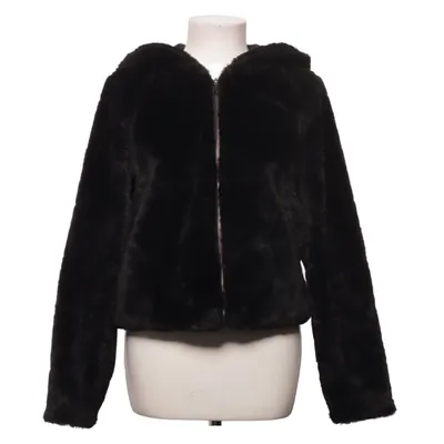 Vinterjacka (Svart) från ONLY Pälsimitation, Polyester