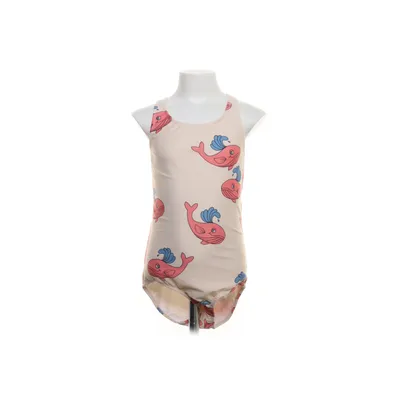 Badedragt (Beige, Flerfarvet) fra Mini Rodini Elastan, Polyamid