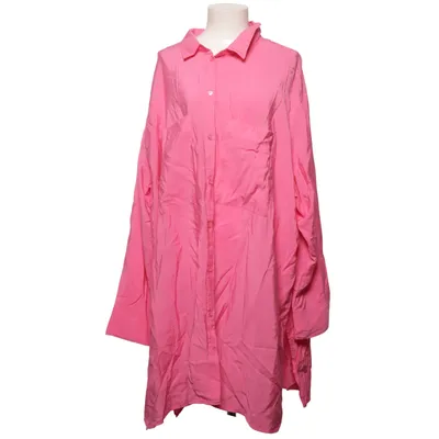 Skjortekjole (Pink) fra H&M Polyamid, Viscose