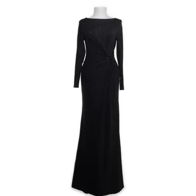 Evening gown (Black, Silver) from Shein Elastane, Metallic fiber, Polyamide
