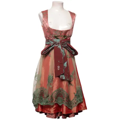 Dirndl (Grön, Flerfärgad, Orange) från Astrid Söll Polyester