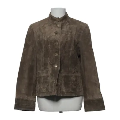 Leren jack (Bruin) van Liz Claiborne Polyester, Suède