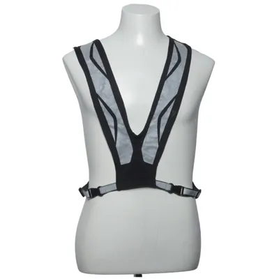 Gilet réfléchissant (Noir, Gris) de Time to Run Polyester