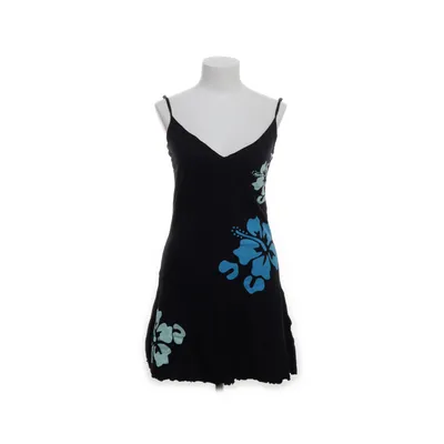 Dress (Black, Blue) from BPC Bonprix Collection Cotton