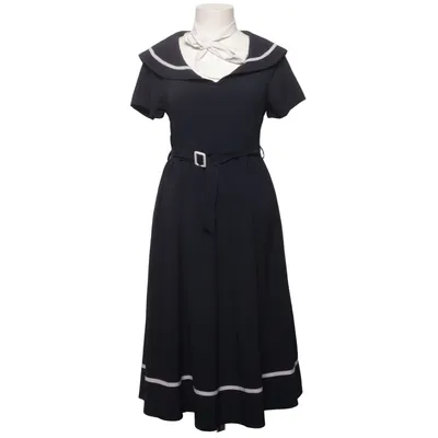 Kjole (Blå) fra Collectif Elastan, Polyester