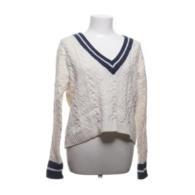 Tröja (Beige, Blå) från L.O.G.G by H&M Polyamid, Viskos, Ull