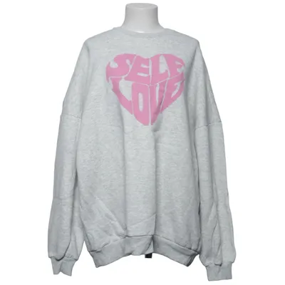Collegetröja (Grå, Rosa) från NLY Trend Bomull, Polyester