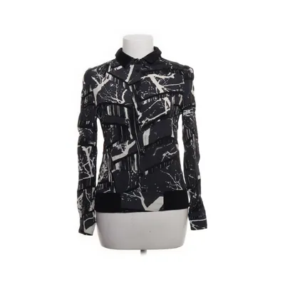 Bluse (Sort, Hvid) fra Nümph Viscose