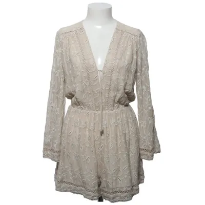 Combinaison (Beige) de Zimmermann Coton, Polyester, Soie
