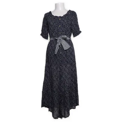 Kjole (Blå) fra Mango Casual Bomuld, Polyester, Viscose
