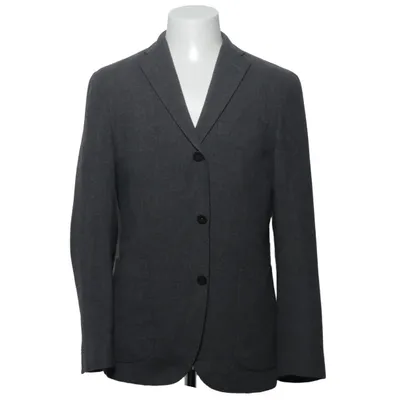 Blazer (Gris) de Boglioli Cachemire, Coton, Cupro, Laine