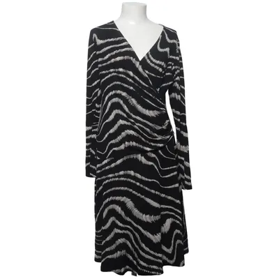 Jurk (Zwart, Beige) van Not Elastaan, Viscose