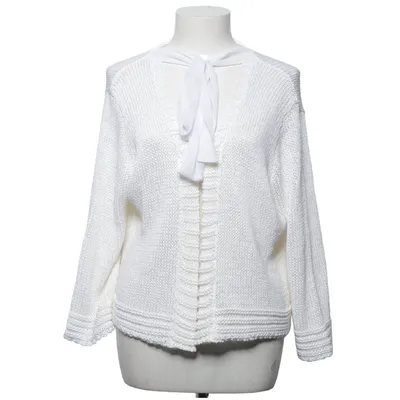 Cardigan (Blanc) de Jacqueline Riu Acrylique, Polyester