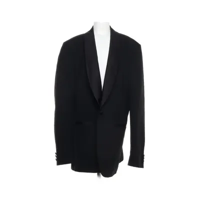 Tuxedo jacket (Black) from Royal Black Polyester, Wool