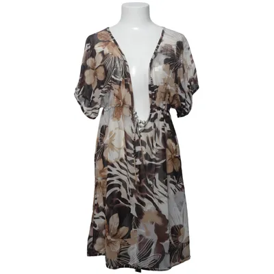Beach dress (Brown, White, Black) from Alaghi Elastane, Polyamide