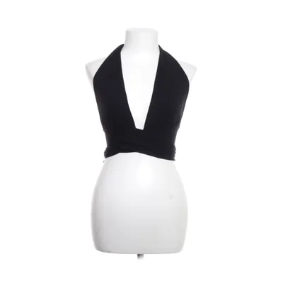 Halterneck top (Sort) fra Bamboo Blonde Viscose