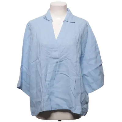 Bluse (Blau) von Morris Lady Leinen