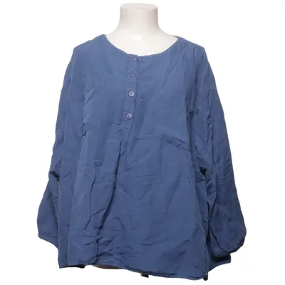 Blouse (Blue) from Alice Dot Linen, Viscose