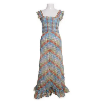 Klänning (Blå, Gul) från Ganni Bomull, Polyamid, Polyester