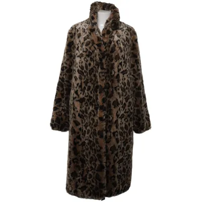 Vinterfrakke (Brun, Sort, Beige) fra Zara Polyester