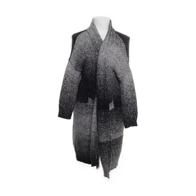 Cardigan (Gray, Black) from Morghy Art Stylist Polyamide, Cotton, Wool, Silk, Elastane