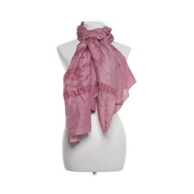 Shawl (Pink, Red) from Mandala Silk