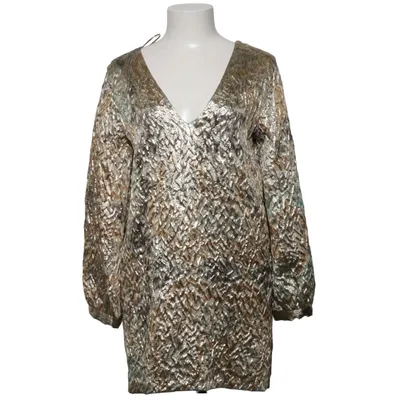 Jurk (Goud, Meerkleurig) van Zara Trafaluc Collection