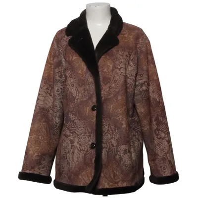 Shearling jas (Bruin, Lila) van Baronia
