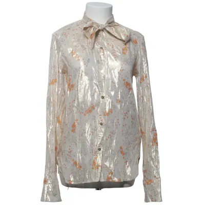 Sløjfebluse (TIOLY LAME SPARK FLOWERS) fra Zadig & Voltaire Viscose