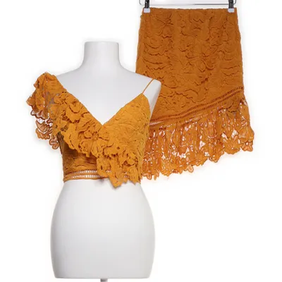 Set (Orange) from Love Triangle Polyester
