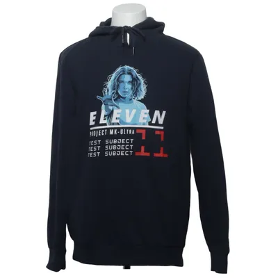 Hoodie (Stranger Things Eleven) from Stranger Things Cotton, Polyester
